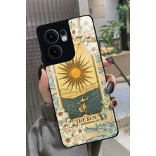 Snacase Oppo Reno 13F Uyumlu Güneş Tasarımlı Glossy Silikon Kılıf