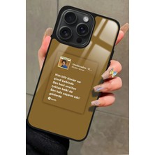 Snacase  Apple iPhone 11 Pro Uyumlu Müslüm Gürses Şarkı Sözü Tasarımlı Parlak Silikon Kılıf