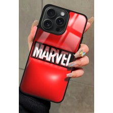 Snacase  Apple iPhone 11 Pro Max Uyumlu Marvel Tasarımlı Parlak Silikon Kılıf