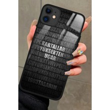 Snacase  Apple iPhone 11 Uyumlu Taraftar Sözü Yazılı Parlak Silikon Kılıf