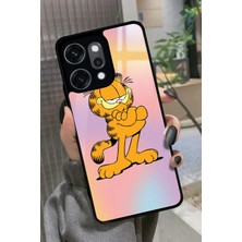 Snacase Oppo Reno 14 Pro Uyumlu Garfield Tasarımlı Parlak Silikon Kılıf