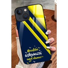 Snacase  Apple iPhone 13 Uyumlu Taraftar Sözü Yazılı Glossy Silikon Kılıf