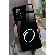 Snacase Realme 12 Lite Uyumlu O Harfi Yazılı Parlak Silikon Kılıf