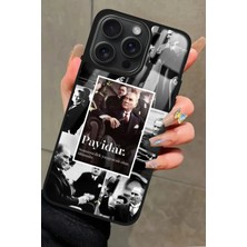 Snacase  Apple iPhone 14 Pro Uyumlu Atatürk Poster Tasarımlı Parlak Silikon Kılıf