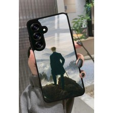 Snacase  Samsung Galaxy S25 Uyumlu Bulutların Üzerinde Yolculuk Tasarımlı Parlak Silikon Kılıf