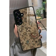 Snacase  Samsung Galaxy S25 Plus Uyumlu Renkli Çiçek Tasarımlı Parlak Silikon Kılıf