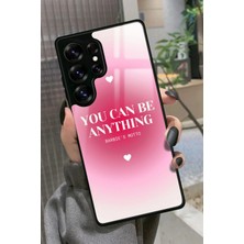Snacase  Samsung Galaxy S25 Ultra Uyumlu Barbies Motto Yazılı Parlak Silikon Kılıf