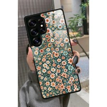 Snacase  Samsung Galaxy S25 Ultra Uyumlu Karışık Çiçek Tasarımlı Parlak Silikon Kılıf