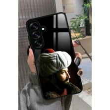 Snacase  Samsung Galaxy S25 Uyumlu Padişah Tasarımlı Parlak Silikon Kılıf