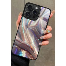 Snacase  Apple iPhone 14 Pro Uyumlu Sim Tasarımlı Parlak Silikon Kılıf