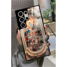 Snacase  Samsung Galaxy S24 Ultra Uyumlu Rönesans Tasarımlı Parlak Silikon Kılıf