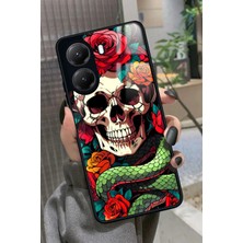 Snacase  Xiaomi Poco X7 Pro Uyumlu Kurukafa Posteri Tasarımlı Parlak Silikon Kılıf