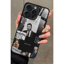 Snacase  Apple iPhone 15 Pro Uyumlu Tom Hardy Tasarımlı Parlak Silikon Kılıf