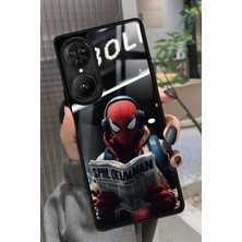 Snacase Reeder S19 Max Pro S Edge Uyumlu Örümcek Adam Tasarımlı Parlak Silikon Kılıf