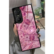 Snacase Reeder S19 Max Pro S Edge Uyumlu Pembe Para Tasarımlı Parlak Silikon Kılıf