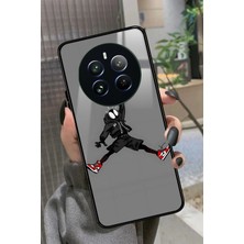 Snacase Realme 12 Uyumlu Basketbol Tasarımlı Parlak Silikon Kılıf