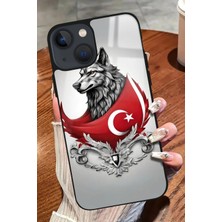 Snacase  Apple iPhone 15 Uyumlu Türk Bayrağı Tasarımlı Glossy Silikon Kılıf
