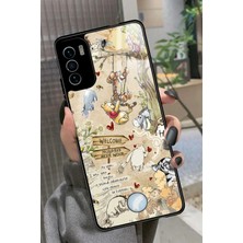 Snacase Reeder S19 Max Pro S Uyumlu Ayı Winnie Tasarımlı Parlak Silikon Kılıf