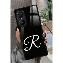 Snacase Reeder S19 Max Pro S Edge Uyumlu R Harfi Yazılı Parlak Silikon Kılıf