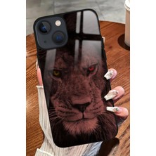 Snacase  Apple iPhone 15 Uyumlu Aslan Tasarımlı Parlak Silikon Kılıf
