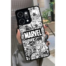 Snacase Oppo Reno 14 Pro Uyumlu Marvel Tasarımlı Parlak Silikon Kılıf