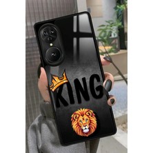 Snacase Reeder S19 Max Pro S Edge Uyumlu Aslan - King Tasarımlı Parlak Silikon Kılıf