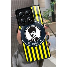 Snacase  Xiaomi Mi 14T Pro Uyumlu Atatürk - 1907 Yazılı Parlak Silikon Kılıf