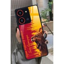 Snacase Reeder S19 Max Pro S 108 Mp (Zoom) Uyumlu Aslan Tasarımlı Parlak Silikon Kılıf