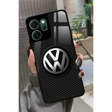 Snacase Oppo Reno 14F Uyumlu Araba Logosu Tasarımlı Parlak Silikon Kılıf