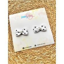 İrembaby 2'li Set Bebek - Çocuk Saçsız Bebek Tokası Seti Fiyonklu Toka Set