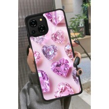 Snacase Reeder S23 Pro Max Uyumlu Simli Taş Tasarımlı Parlak Silikon Kılıf