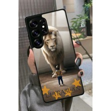 Snacase  Samsung Galaxy S25 Ultra Uyumlu Aslan Tasarımlı Parlak Silikon Kılıf