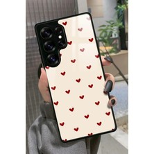 Snacase  Samsung Galaxy S25 Ultra Uyumlu Kalp Tasarımlı Parlak Silikon Kılıf