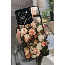 Snacase Reeder S919 Uyumlu Karışık Çiçek Tasarımlı Parlak Silikon Kılıf