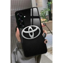 Snacase  Samsung Galaxy S24 Fe Uyumlu Araba Logosu Tasarımlı Parlak Silikon Kılıf