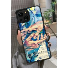 Snacase Reeder S23 Pro Max Uyumlu Tablo Tasarımlı Parlak Silikon Kılıf