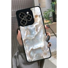 Snacase Reeder S919 Uyumlu Beyaz Tasarımlı Parlak Silikon Kılıf