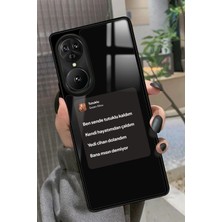 Snacase Reeder S19 Max Pro S Edge Uyumlu Sezen Aksu Şarkı Sözü Tasarımlı Parlak Silikon Kılıf