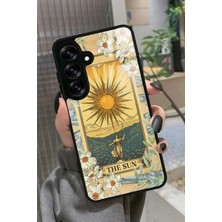 Snacase  Samsung Galaxy S25 Uyumlu Güneş Tasarımlı Parlak Silikon Kılıf