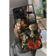 Snacase Reeder S23 Pro Max Uyumlu Karışık Çiçek Tasarımlı Parlak Silikon Kılıf