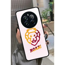 Snacase Realme 12 Uyumlu Aslan Tasarımlı Parlak Silikon Kılıf