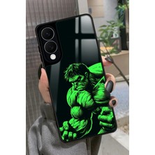 Snacase  Samsung Galaxy S25 Edge Uyumlu Hulk Tasarımlı Parlak Silikon Kılıf