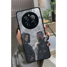 Snacase Realme 12 Uyumlu Vikings Tasarımlı Glossy Silikon Kılıf