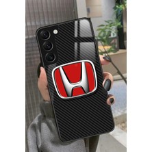 Snacase  Samsung Galaxy S22 Uyumlu Araba Logosu Tasarımlı Parlak Silikon Kılıf