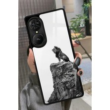 Snacase Reeder S19 Max Pro S Edge Uyumlu Aslan Tasarımlı Parlak Silikon Kılıf