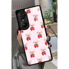 Snacase Reeder S19 Max Pro S Edge Uyumlu Kiraz Tasarımlı Parlak Silikon Kılıf