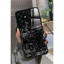 Snacase  Samsung Galaxy S25 Plus Uyumlu Araba Posteri Tasarımlı Parlak Silikon Kılıf