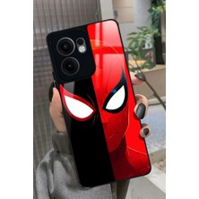 Snacase Oppo Reno 13F Uyumlu Örümcek Adam Tasarımlı Parlak Silikon Kılıf