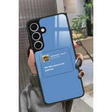 Snacase  Samsung Galaxy S24 Uyumlu Müslüm Gürses Şarkı Sözü Tasarımlı Parlak Silikon Kılıf