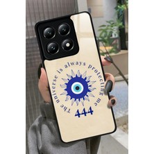 Snacase  Xiaomi Mi 14T Pro Uyumlu 444 Yazılı Parlak Silikon Kılıf